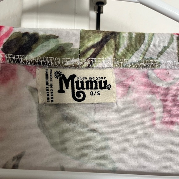 Show Me Your MuMu Pink and Green Floral Wrap - Picture 2 of 3